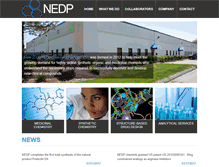 Tablet Screenshot of nedp.com